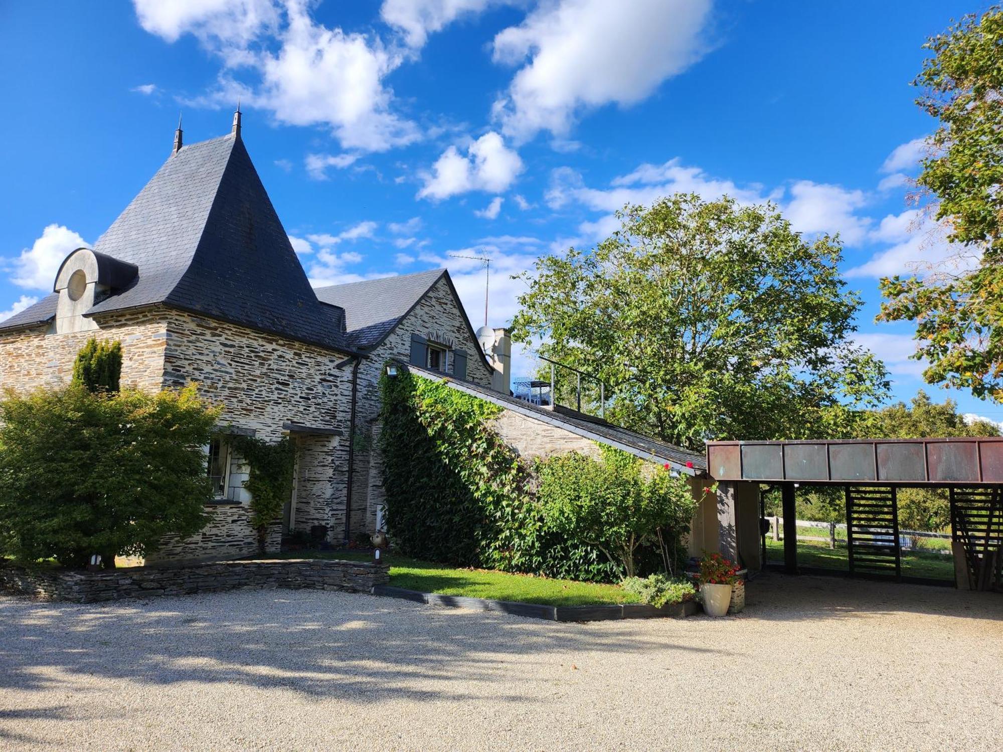 Gite Belle Fontaine Hotel Angrie Exterior foto