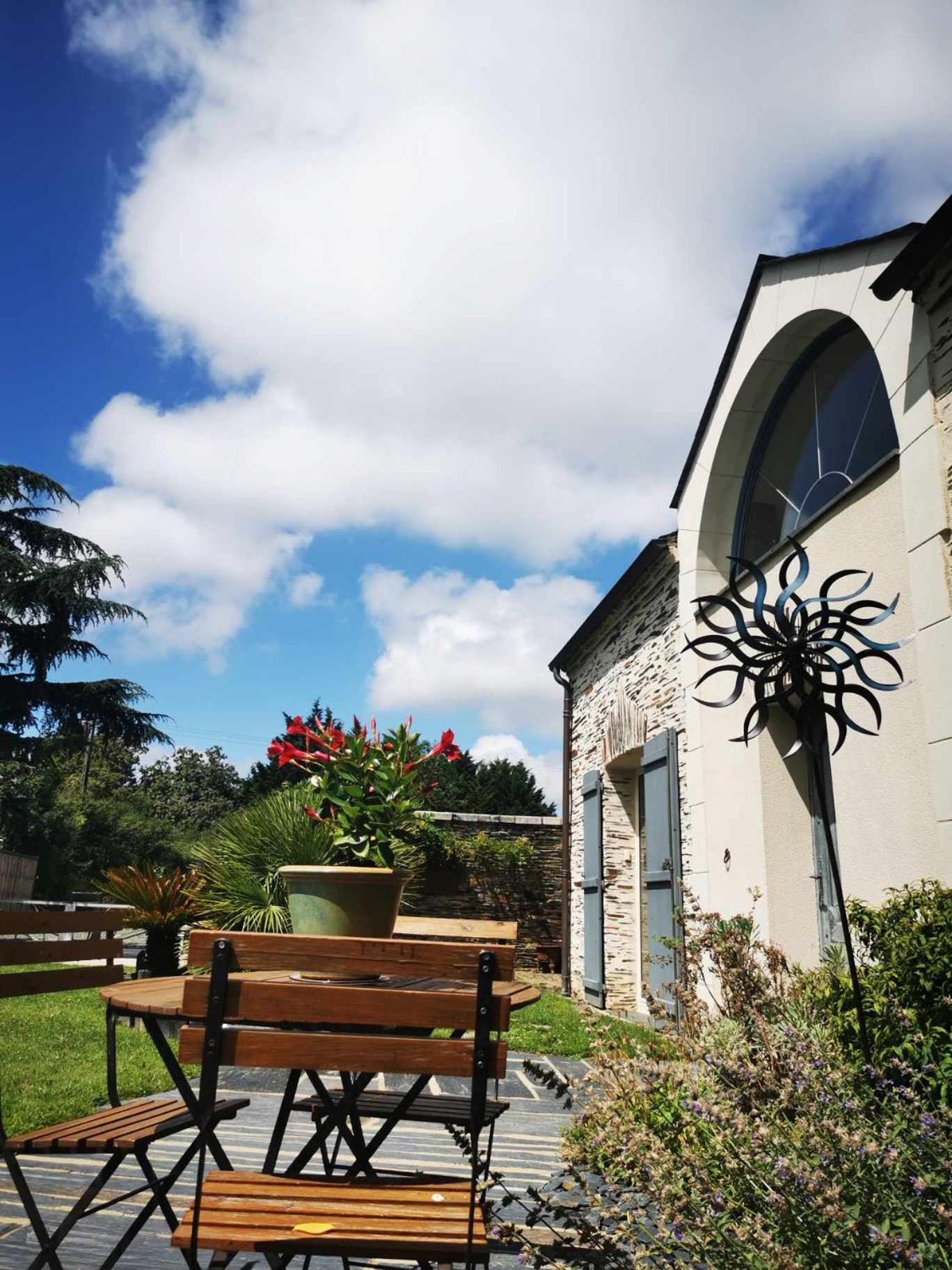 Gite Belle Fontaine Hotel Angrie Exterior foto